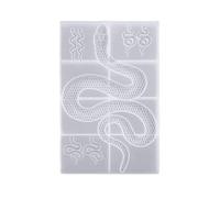 Selecto Bake Snake Resin Mold Large Simulation Snake Molds Horror Casting Mold 3D Monster Casting Mould Reptile Animal Silicone Molds DIY Craft for Home Decoration, Ornaments