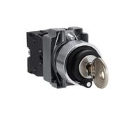 Selector switch XB2BG03C locking contact 2NO 22Ø for industrial control