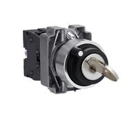 Selector switch XB2BG21C locking contact 1NO 22Ø for industrial control