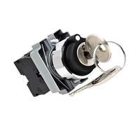 Selector switch XB2BG61C reset contact 1NO 22Ø for industrial control