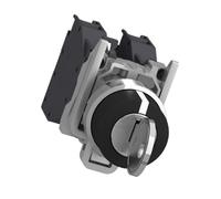 Selector switch XB4BG53 3 position +/-45° 2NO Ø22 left and right pull out self-locking industrial control