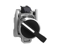 Selector switch XB4BJ33 3 position +/-45° 2NO Ø22 self-locking long handle for industrial control