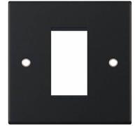 Selectric 5M-19 5M 1 Aperture Euro Media / Data Plate - Matt Black