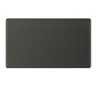 Selectric 5MPLUS-12-43 5M-PLUS Screwless 2 Gang Blanking Plate - Dark Bronze