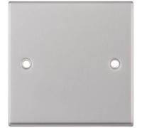 Selectric 7MPRO-142 7M-PRO 1 Gang Blanking Plate - Satin Chrome