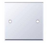 Selectric 7Mpro-342 1 Gang Blanking Plate In Polished Chrome, 7Mpro