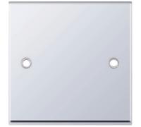 Selectric 7MPRO-342 7M-PRO 1 Gang Blanking Plate - Polished Chrome