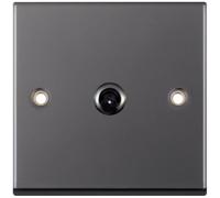 Selectric 7MPRO-478 7M-PRO 1 Gang 10A Intermediate Toggle Switch - Black Nickel, Black Insert