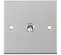 Selectric DSL174 5M 1 Gang 2 Way 10A Toggle Switch - Satin Chrome