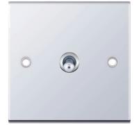 Selectric DSL374 5M 1 Gang 2 Way 10A Toggle Switch - Polished Chrome