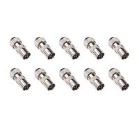Selectric OXi-GOLD 2110 Female TV Coaxial & Aerial RF Connector (10 Pack)