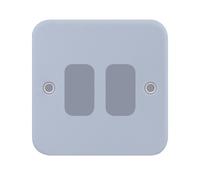 Selectric SGRID360-175 GRID360 Metal Clad 2 Aperture Modular Front Plate