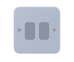 Selectric SGRID360-175 GRID360 Metal Clad 2 Aperture Modular Front Plate