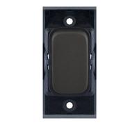 Selectric SGRID360-456 GRID360 10A 1 Way Switch Module - Dark Bronze, Black Insert