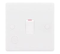 Selectric Smooth 1 Gang 20A DP Switch with Flex Outlet