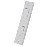 Selectric Square LG202ARC 2 Gang 2 Way 10A Architrave Switch