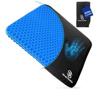 SelectSoma Gel Seat Cushion for Long Sitting Pressure Relief for Back, Sciatica, Coccyx, Tailbone Pain - Cushion for Office Chair, Wheelchair, Car & Truck, Patio Chairs - Egg Seat Pad