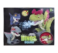 SelectTraders Smoke Spraying Dinosaur Squad, 3+ Years, LED Lights, Realistic Design