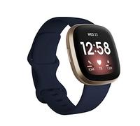 Seleek Replacement Bands Compatible with Fitbit Versa 3/Versa 4/Sense/Sense 2, Silicone, Adjustable, Classic Accessories, Fitness Bands for Women Men, Small and Large, darkblue, Large, Classic