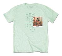 Selena Gomez T Shirt Polaroid Logo Official Mens Green XL