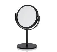Selena Metal Mirror on Stand 15 cm Diameter 8.0 cm Black