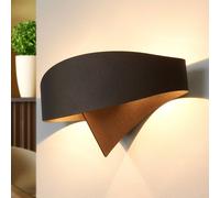 Selène Bronze designer wall light Scudo