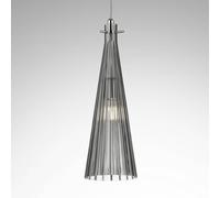 Selène Costa Rica pendant light made of glass, grey