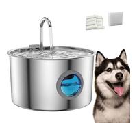Selene Doggy Fountain, Ultra-Quiet The Doggy Fountain 5-Stage Filtration, Easy To Clean Selene Dog Water Bowl, Lselene Dog Fountain 3.2l, Keep Your Pet Healthy And Active (2pcs, 22cm)