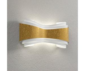Selène Elegant designer wall light Ionica, gold band
