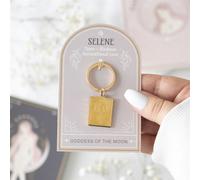 Selene Goddess Talisman Keyring - Elegant Spiritual Gift