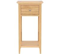 Selene Oak 1 Drawer Hall Table
