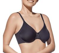 Selene Basic Bra with Preformed Cups for Women, Eugenia Model. Comfortable Hold, and Everyday Softness. Black