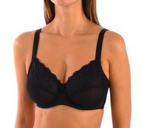 Selene Women's Jimena Non-Padded Wired Bra, Black (Negro Negro), 32 (Size: C.85)