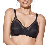 Selene Women's Mariluz Non-Padded Wired Bra, Black, 36C