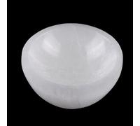 Selenite Bowl for Charging Crystals 2.25" Mini Bowl Ideal for Cleansing & Healing Stones - Protection Crystals - Mined & Crafted in Morocco Spiritual Gift & Decor