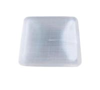 ＡＷＨＡＯ Selenite Charging Plate Crystal Charging Station Storage Container Gift Crystal Cleaning Bowl Sculpture Desktop Ornament, 10 cmx10 cm