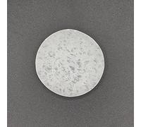 Selenite Charging Round Disk Crystal Charging Plate Selenite Slice Charging Plate Charge Crystals (10 cm)