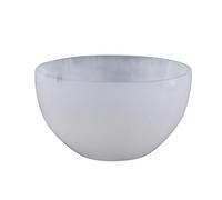 Selenite Crystal Bowls for Smudging, Healing, Recharging Crystals | Pure Selenite Smudge Bowl & Crystal Charging Station Ethically Sourced in Morocco (5 Inch (Pack of 1)