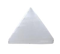 Selenite Crystal Pyramid 1 Inch - Premium Crystal Gifts for Healing Crystals Enthusiasts - Meditation, Energy Balancing, and Spiritual Decorative Display Christmas Stocking Gifts