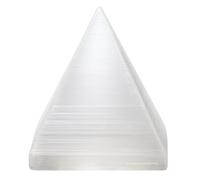 Selenite Crystal Pyramid 2 Inch - Premium Crystal Gifts for Healing Crystals Enthusiasts - Meditation, Energy Balancing, and Spiritual Decorative Display Christmas Stocking Gifts.