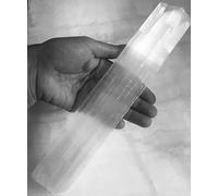 Selenite Crystal Stick by CuartoAstral 7-8.5" long 1-2" wide white healing stone strong protection power │ Selenite Crystal packaged ready for gift │ Selenite Stick charging plate for other crystals