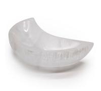 Selenite Moon Bowl 15Cm - Crystal Display & Storage Decor