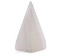Selenite Pyramid 10Cm From Morocco - Healing Crystal & Light Display