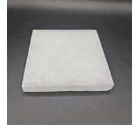 Selenite Square Crystal Plate 10cm x 10cm Crystal Charging Plate, Beautiful Gemstone for Home Decoration