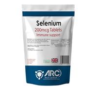 Selenium 200mcg 360 Supplement Tablets for Men & Women Vegetarian & Vegan Trace Mineral - Made in UK