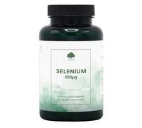 Selenium Capsules 200µg - 120 Vegan Capsules - Non-GMO, Made in The UK by G&G Vitamins