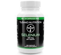 Selenium Supplements 200mcg Capsules - 100 pcs (3+ Month Supply) of Rapidly Disintegrating Capsules, Each with 200 mcg of Pure Selenomethionine Powder
