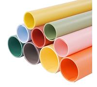 Selens 100x150CM Photography Backdrop PVC Background Vinyl 9 Color Kit Waterproof for Flat Lay Food Product Photo Studio Portrait Props Cosmetic Jewelry Shooting Video
