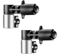 Selens 2 PCS Photography Studio Reflector Holder Clip Backdrop Holder Clamp with 5/8" Stud for Photostudio Light Stand Adapter, Lighting Disc Holding Mountable Clip