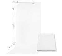 Selens 4 x 1.7 m White Nylon Silk Diffuser Fabric for Photography Lighting, Softboxes, Light Tents